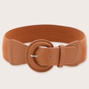 Boho Chic Buckle Vegan leather Belt Casual